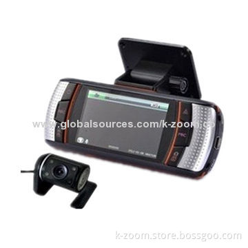 Car DVR, 2 Channels, 5 + 0.3 Megapixels